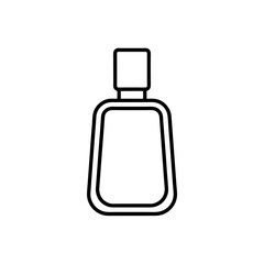 nail polish bottle icon vector