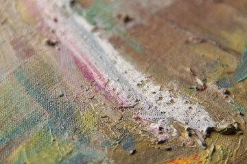 Abstract art. Art texture and background. Large brushstroke. Acrylic art