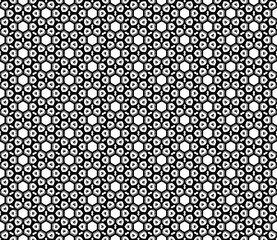Black and white seamless abstract pattern. Background and backdrop. Grayscale ornamental design.