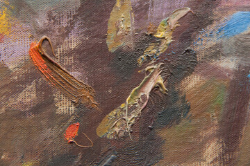 Textured oil art. deep texture. Art background. Art for design