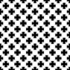 Black and white seamless abstract pattern. Background and backdrop. Grayscale ornamental design.
