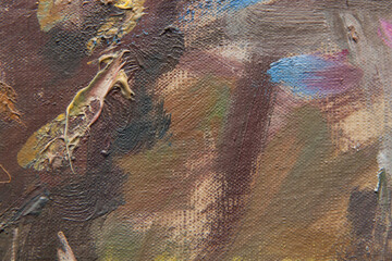 Textured oil art. deep texture. Art background. Art for design