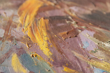 Abstract art. Art texture and background. Large brushstroke. Acrylic art