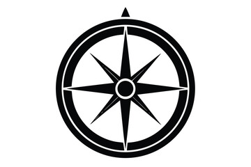 compass  directional choice  vector icon illustrat