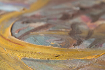 Abstract art. Art texture and background. Large brushstroke. Acrylic art