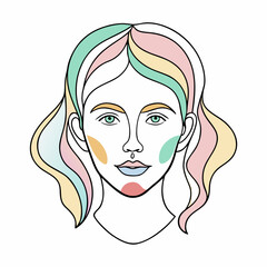 portrait of the girl