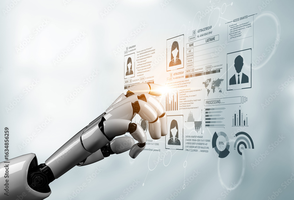 Poster ai safeguards digital identity with smart authentication, secure login systems, and virtual assistan