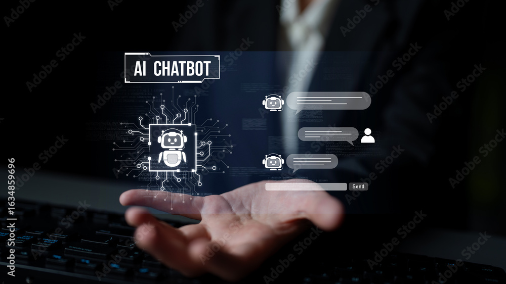 Poster ai chatbot using prompt engineering and llm deep learning delivers explainable generative ai for sma