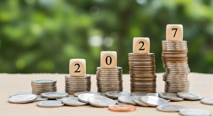 2027 investment growth: coins, finance, and future savings