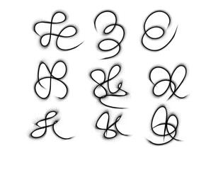 Abstract stippling line art swirls,creative textured design elements,Grunge spray paint flourishes,abstract illustration pack,textured swirls and loops, unique graphic icons
Digital dotwork design.