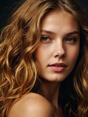 Obraz premium Gorgeous Blonde Portrait