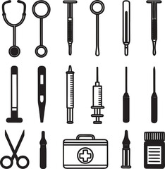 Healthcare and Medicine Icon Collection