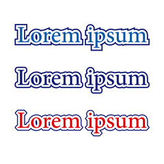 Editable Text with Auto Outline Effect