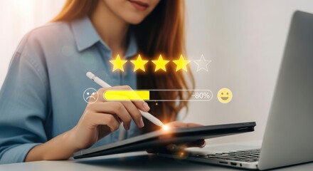 Customer satisfaction and online review process