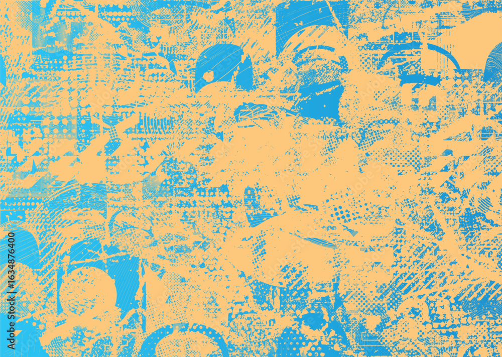 Poster glitch distorted geometric shape . noise destroyed logo . trendy cyber punk poster . glitched frame 
