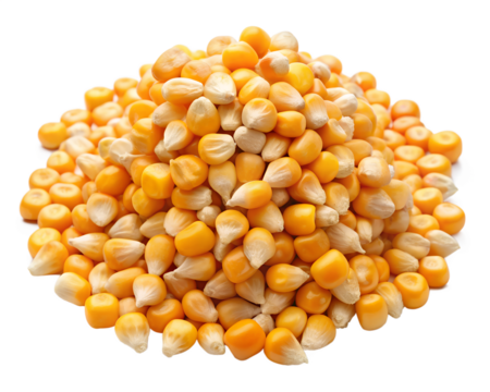yellow split peas isolated on white background. PNG Transparent file type with high definition quality And vibrant color grading Available.
