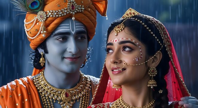 Radha krishna love story image hd wallpaper download indian mythology hindu god and goddess photo