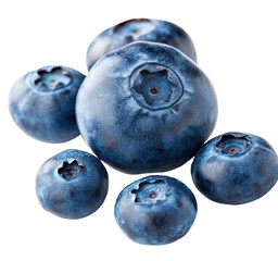 Obraz premium Delicious fresh blueberries with vibrant color for healthy eating and delicious recipes ideas