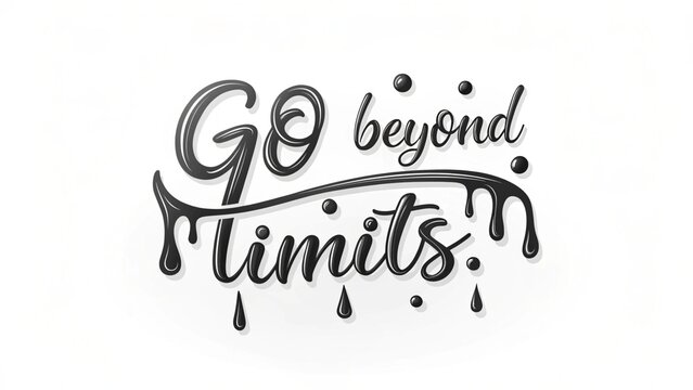 Trendy Commercial Slogans with Stunning Visual Design in liquid style 