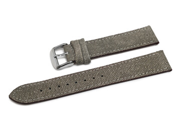 Textile watch strap