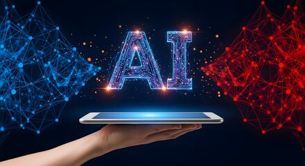 Artificial intelligence ai technology concept for future digital transformation trends