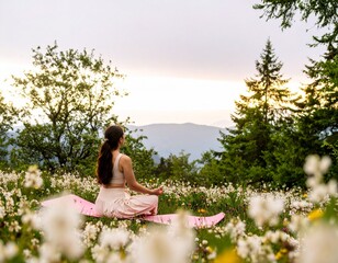 yoga in the park