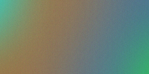 Artistic color gradient with granular noise a subtle blend of earth tones and vibrant blues and greens for creative designs.