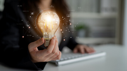 Global AI network showing connection between AI, global, and network elements across the digital world and data infrastructure Latch