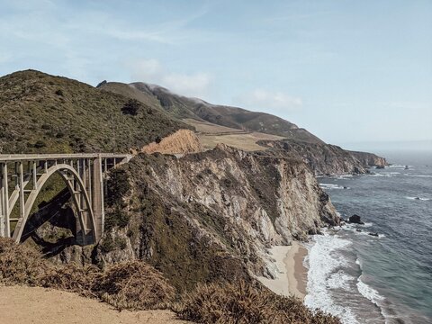 bridge over the ocean