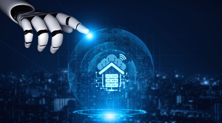 AI enhances cloud computing with scalable infrastructure, secure data, and smart services to...