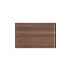 Modern Wooden Bar Stool, Saddle Seat, Walnut Wood, Top View 3D Render