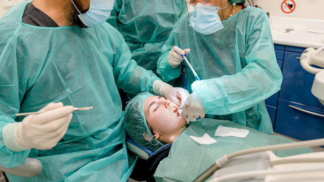 Dental graft procedure with focused surgical care