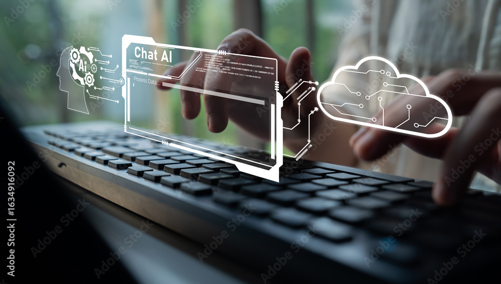 Poster ai chatbot using prompt engineering and llm deep learning delivers explainable generative ai for sma