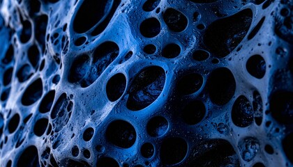 Rough Basalt Rock Surface Texture Close-up