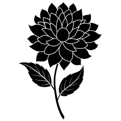 vector illustration of a flower