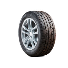 Obraz premium Tire with a white rim