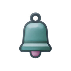 Obraz premium Blue bell with a transparent background