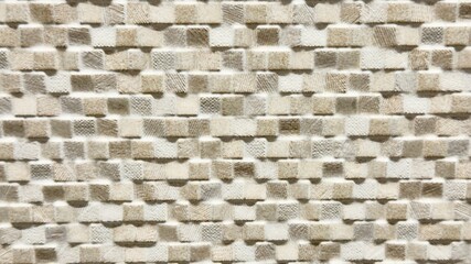 Beige Mosaic Tile Texture — Decorative Background for Interior Design, Architectural Renders, and Stylized Mockups
