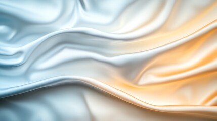 Obraz premium Elegant silk fabric abstract background with gradient texture