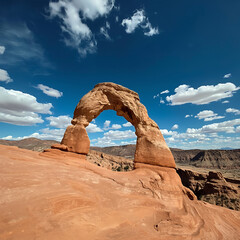 delicate arch in arches national park