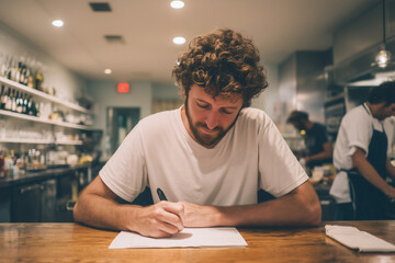 Chef Brainstorming in a Quiet Kitchen – Creating Neurodivergent-Friendly Menus in a Calm, Low-Stimulus Space