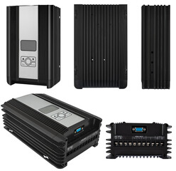 Solar charge controller with LCD display, solar panel equipment, green energy