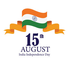 "India Independence Day Graphic Design"

