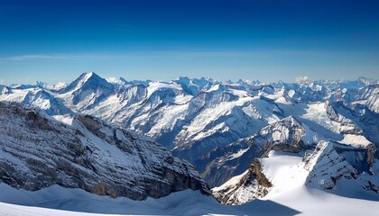 swiss alps view from mt titlis © Marian