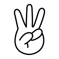 手書き_指数字_ベクター素材_03_B