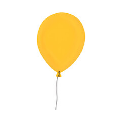 Gold balloon clipart PNG