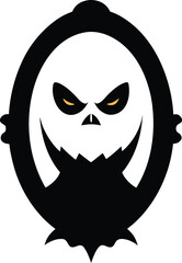 halloween ghost face