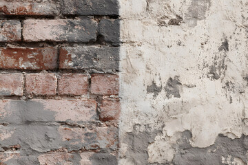 Texture backgrounds for photographs featuring brick and concrete walls