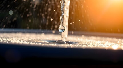 fountain in the park