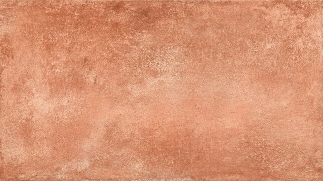 A textured terracotta wall displays a warm, earthy tone with subtle variations in color, showcasing a rough surface that adds depth to the space.